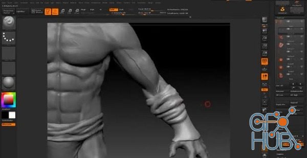 udemy game character sculpting using zbrush