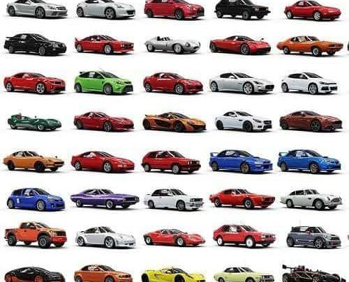 Forza Motorsport 3, 4, Horizon Car 3D-Models Collection uparchvip